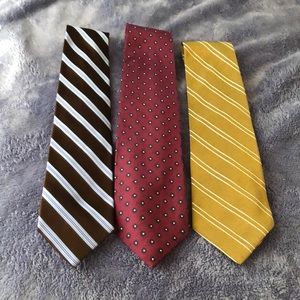 Bundle of 3 Nautica ties